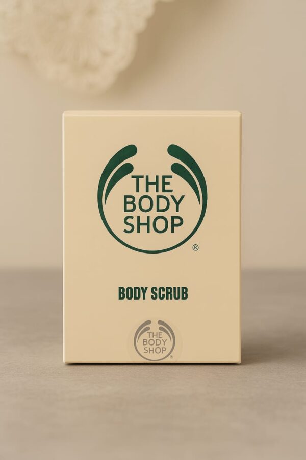 سكراب جسم جوز الهند النباتي من The Body Shop – مقشر وترطيب مثالي