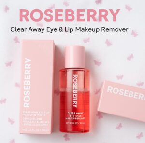 مزيل مكياج العيون والشفاه من روز بيري – Roseberry Clear Away Eye & Lip Makeup Remover (100 مل)