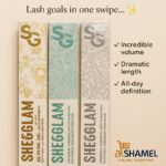 ماسكارا SHEGLAM All-In-One ثنائية الأطراف للحجم والطول