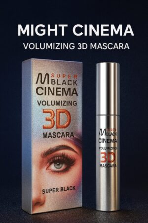 MIGHT CINEMA 3D Volumizing Mascara – سوبر بلاك